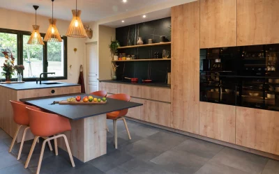 Cuisiniste Nogent sur Marne : Transformer votre espace de vie avec une cuisine ouverte sur mesure